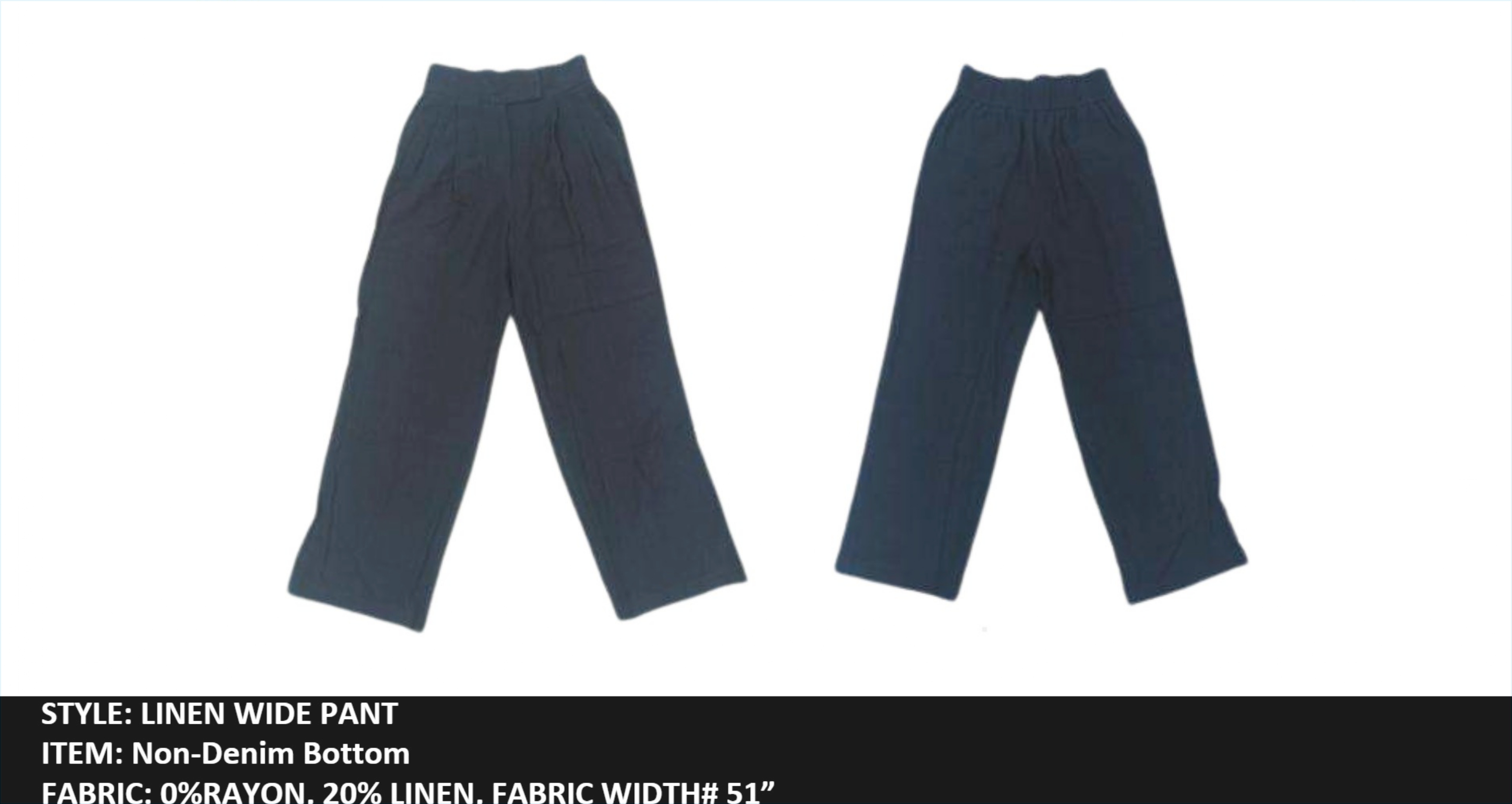 Non-Denim Bottom LD